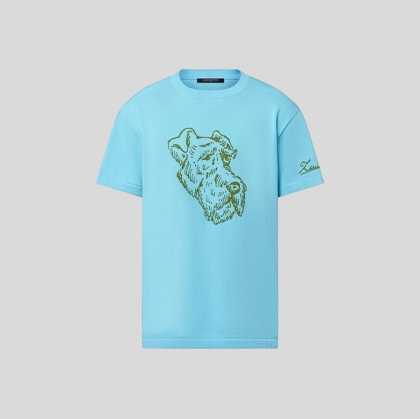 루이비통 폭스테리어 니트 반팔 (남여공용)