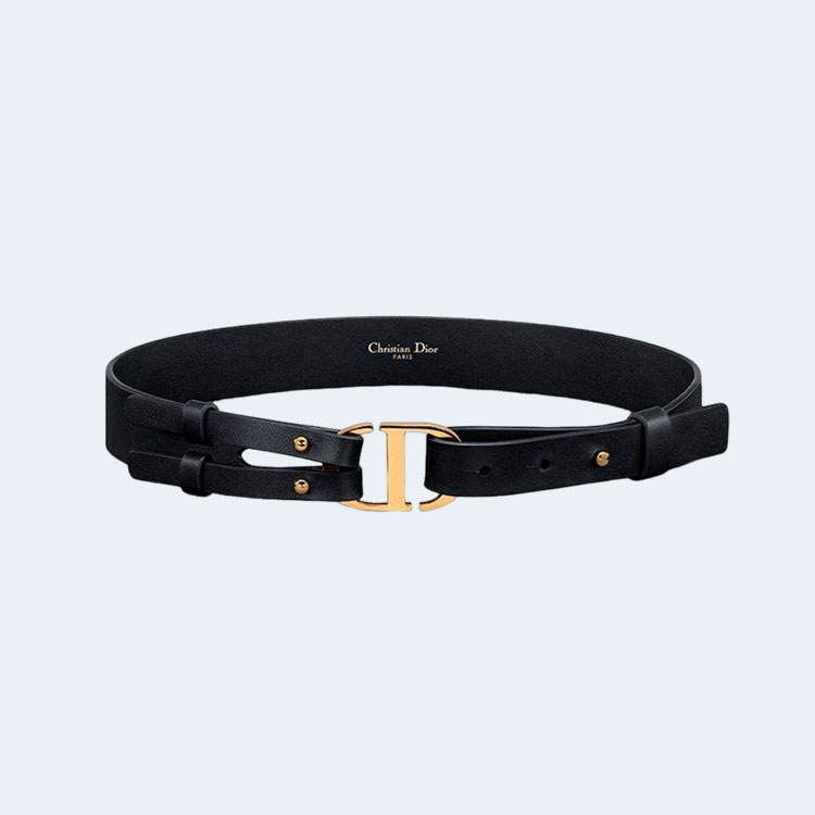 디올 30 몽테뉴 벨트 블랙 30mm