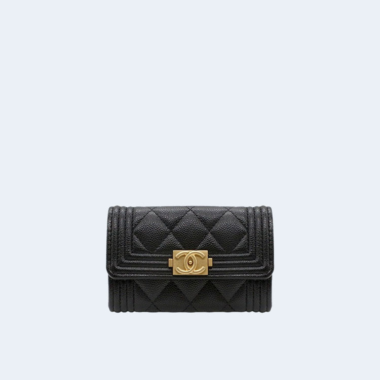 샤넬 보이 플랩 카드 홀더