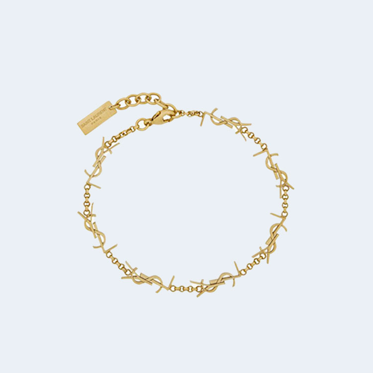 입생로랑 메탈 CASSANDRE 멀티 참 팔찌