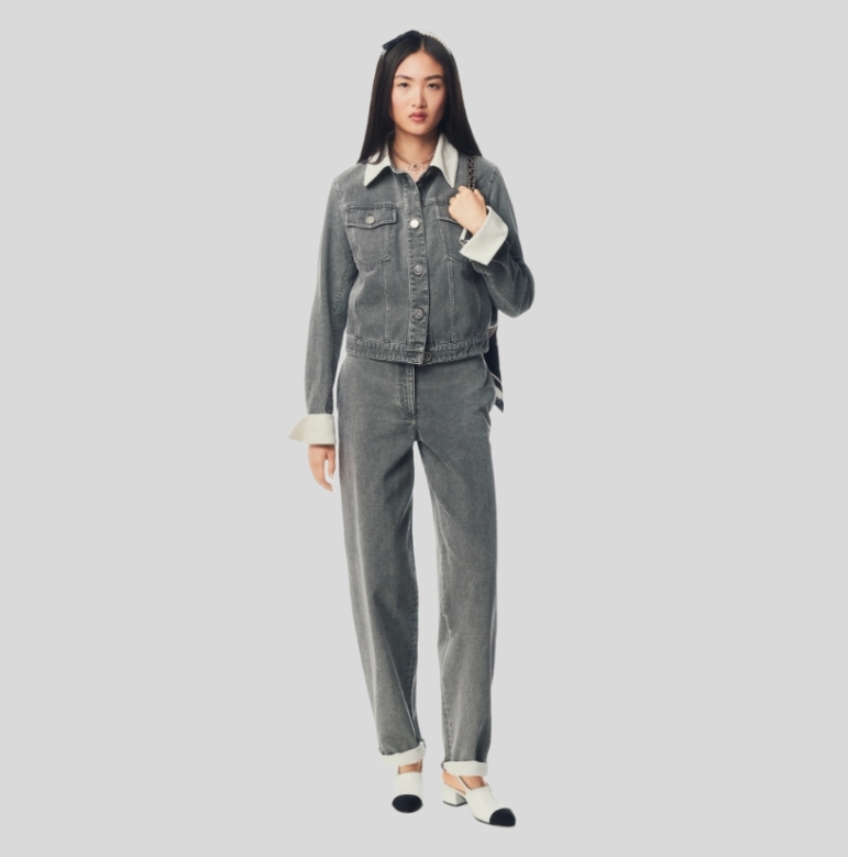 샤넬 데님 워싱 자켓 / 팬츠