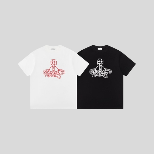 비비안 웨스트 우드 반팔 티셔츠