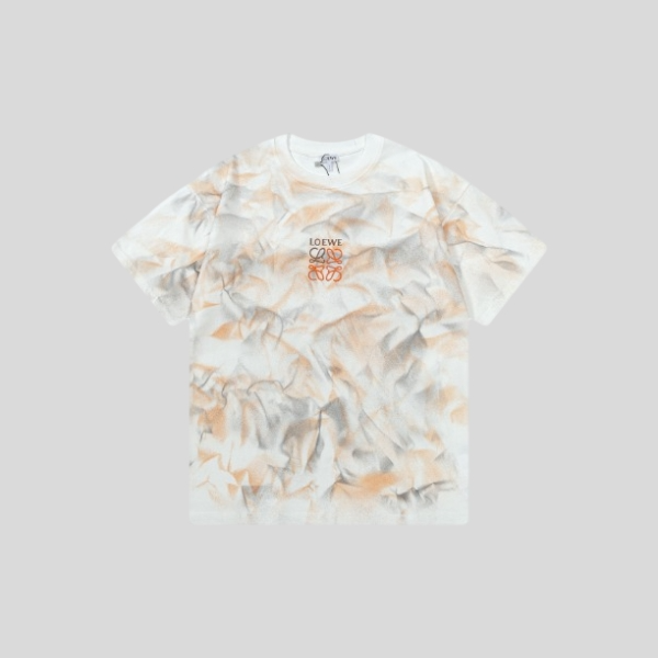 로에베 자수 반팔 티셔츠