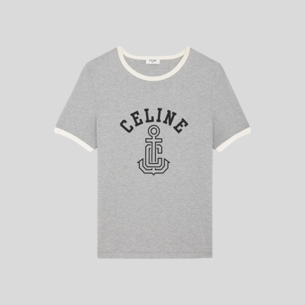 셀린느 앵커 70's 티셔츠 그레이