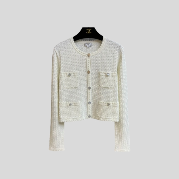 샤넬 패턴 가디건