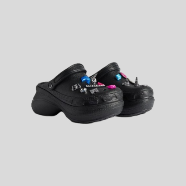 발렌시아가 홀 슈즈 블랙