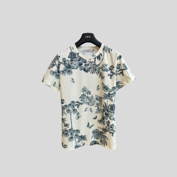 디올 정글 반팔 티셔츠