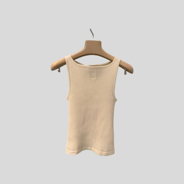 미우미우 니트 탱크탑(2color)