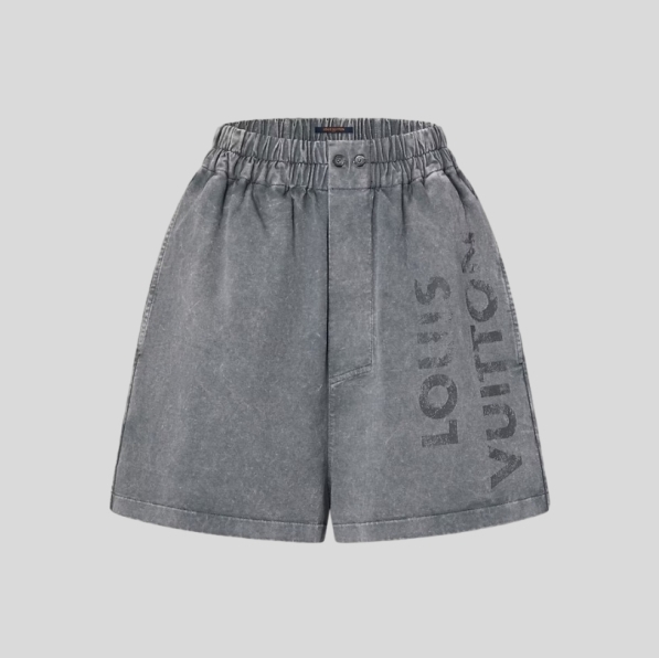 루이비통 빈티지 이펙트 반바지(2color)