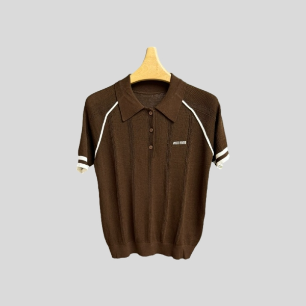 미우미우 니트 반팔