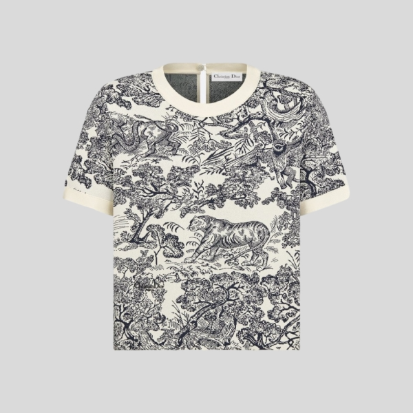 디올 Dioriviera 반소매 탑