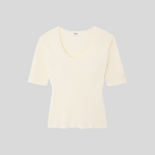 끌로에 니트 반팔