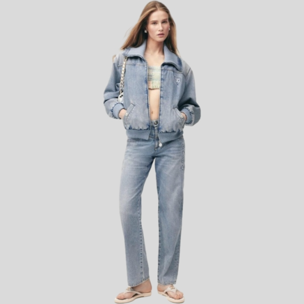 샤넬 데님 팬츠