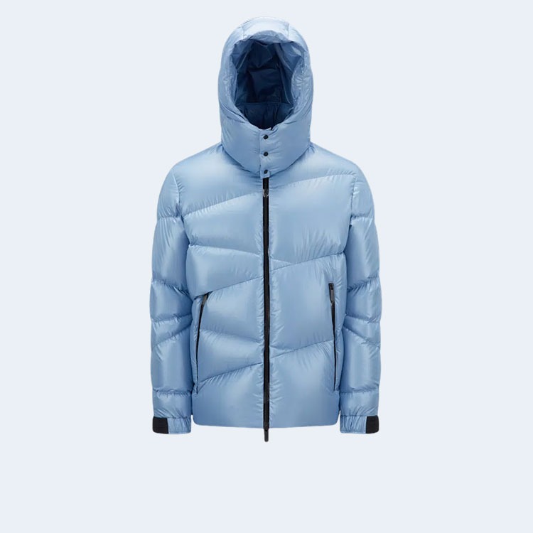 몽클레어 파우더 블루 쇼트 다운 자켓