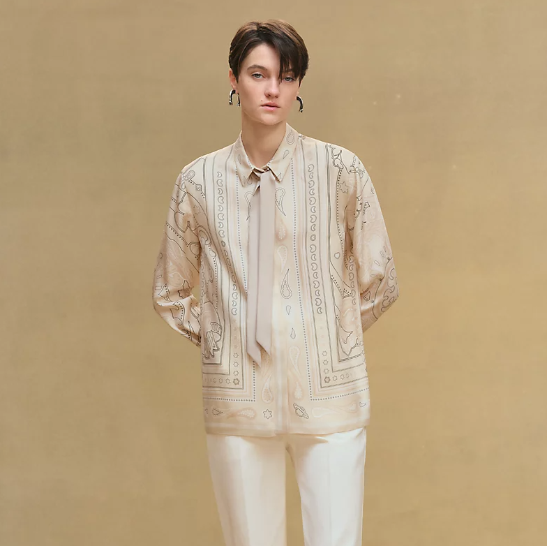 에르메스 클래식 셔츠