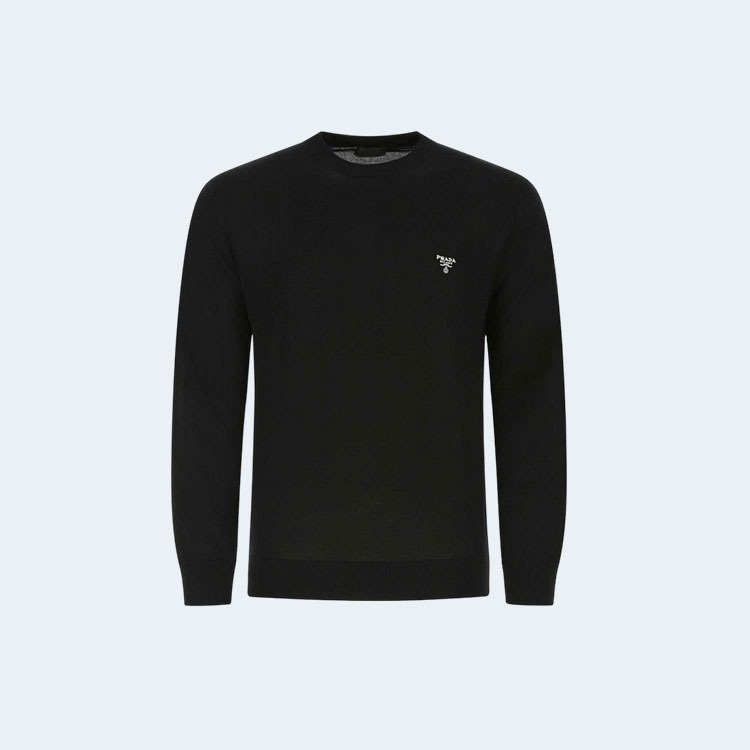 프라다 미니로고 캐시미어 니트