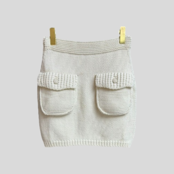 샤넬 니트 스커트