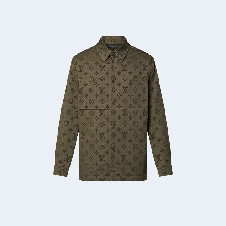 루이비통 모노그램 코튼 오버셔츠