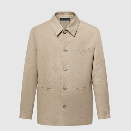 루이비통 모노그램 엠브로이더드 시크 오버셔츠