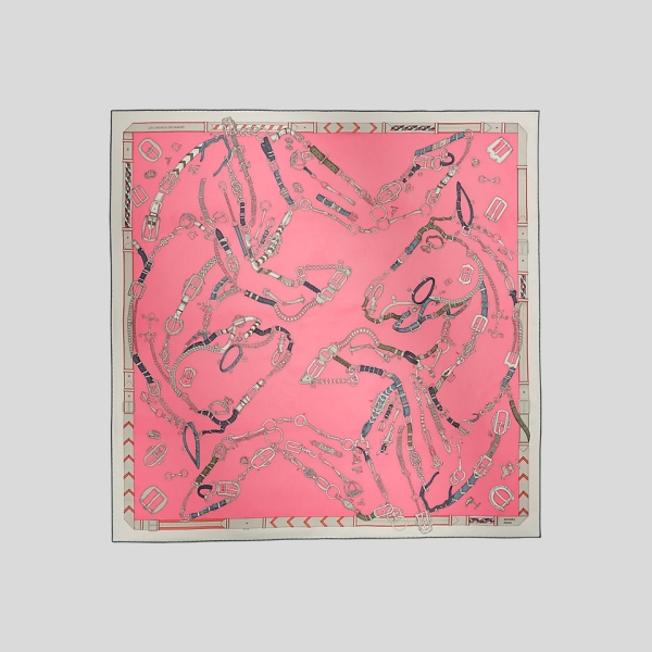 에르메스 Les Chevaux Dechaines 스카프