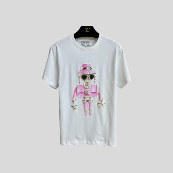샤넬 로봇 티셔츠