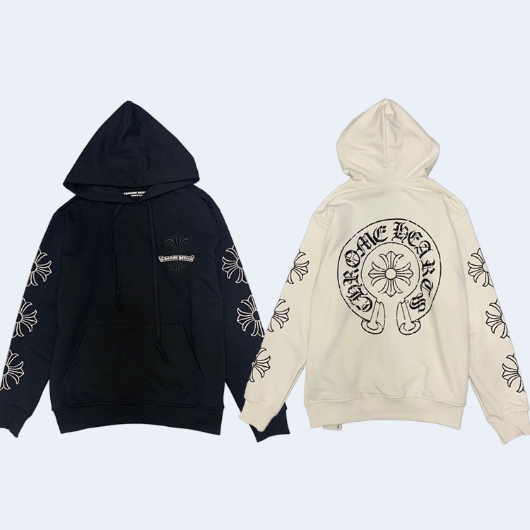 크롬하츠 로고 후드(2color)