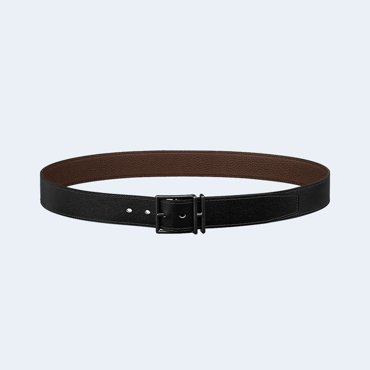 에르메스 네이단 리버서블 다크 브라운 벨트 32mm