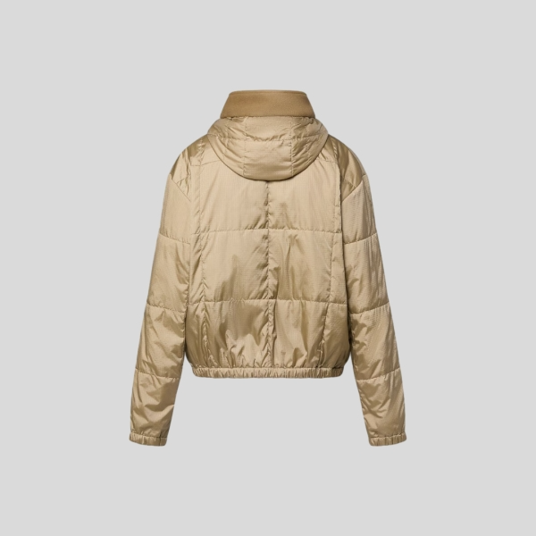 루이비통 후디드 퀼티드 립스톱 자켓