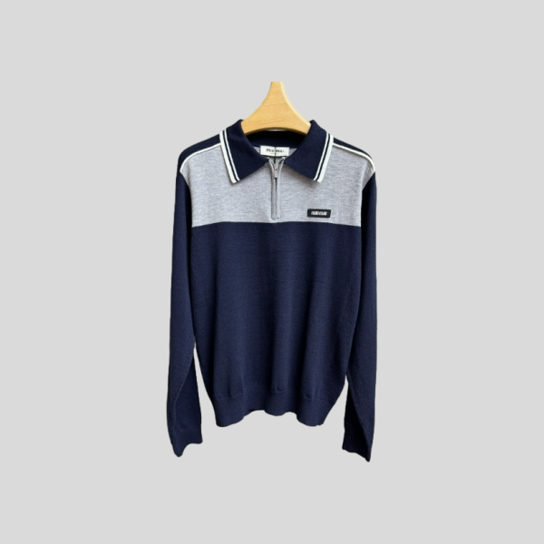 미우미우 폴로 니트 셔츠