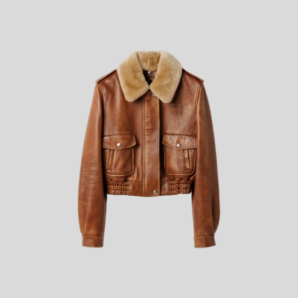 미우미우 나파 가죽 자켓, 스커트