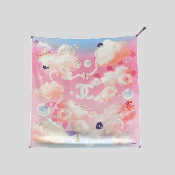 샤넬 클라우드 펄 스카프