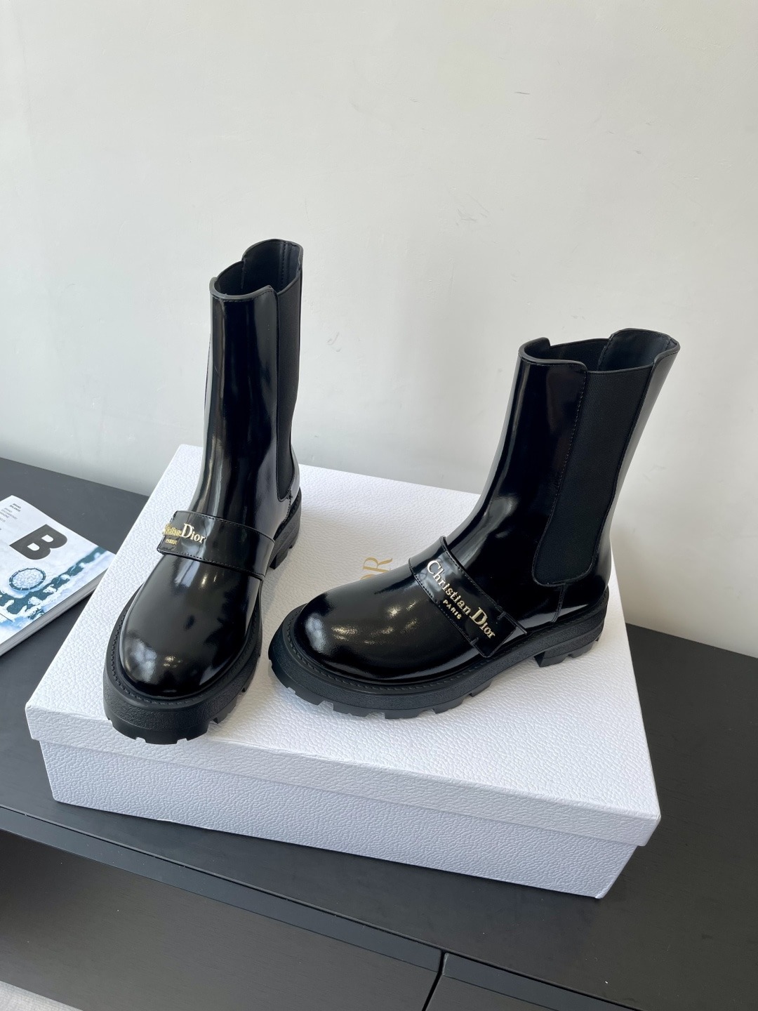 디* 25 신상 D-Quest 시리즈 라이더 부츠