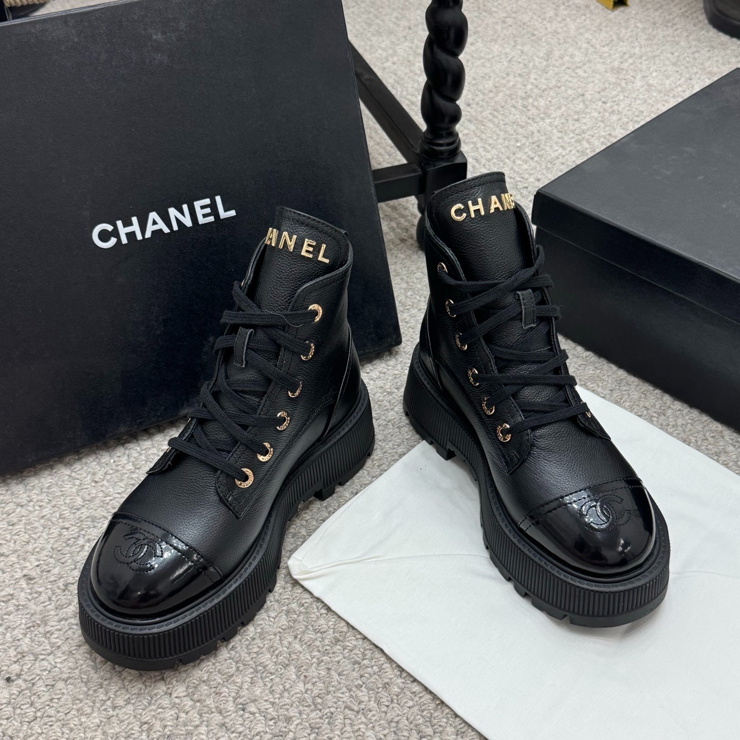 샤* 25B 가을 겨울 신상 소가죽 통굽 워커