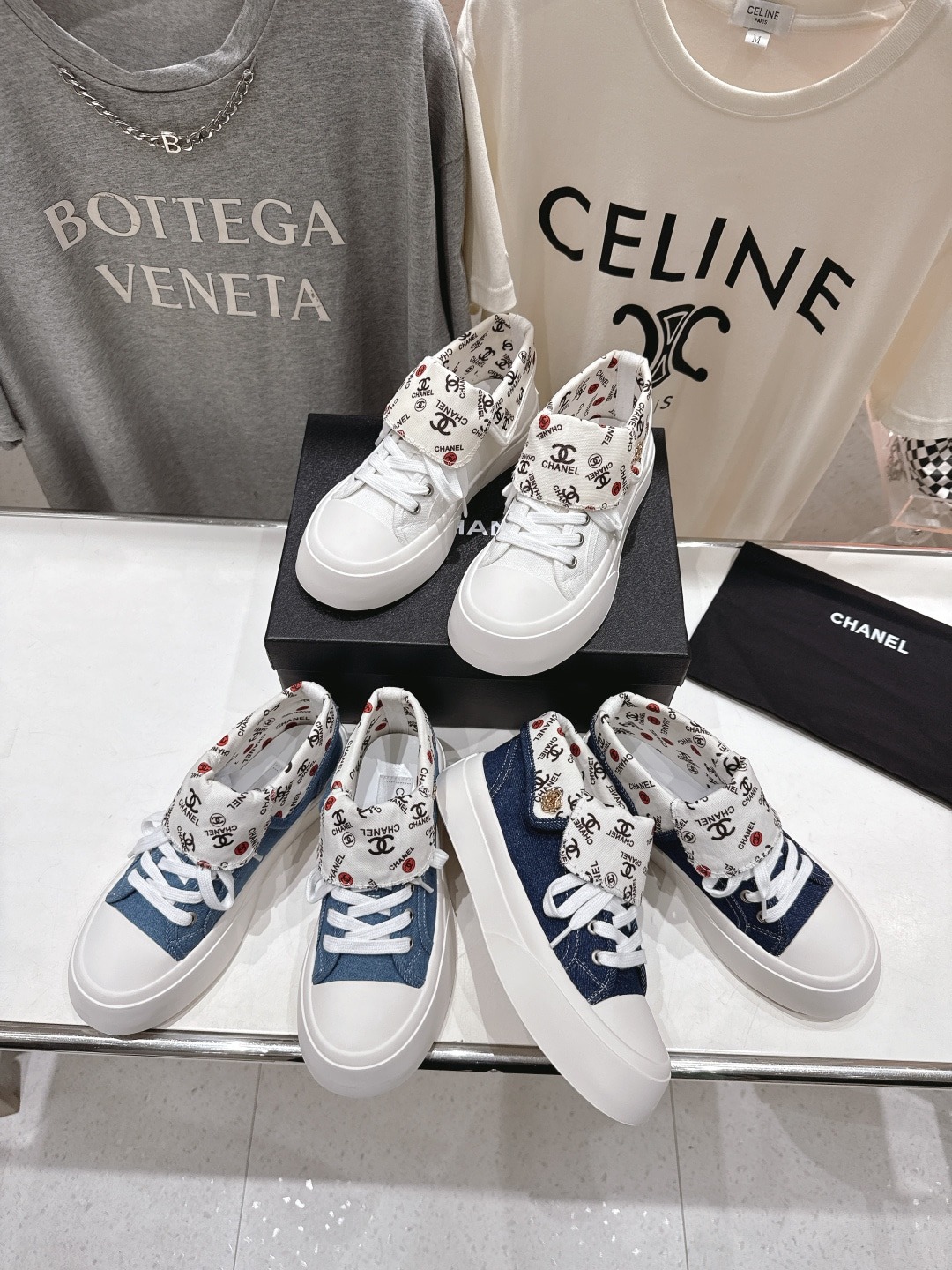 샤* 2025ss 신상 쿠키 스니커즈