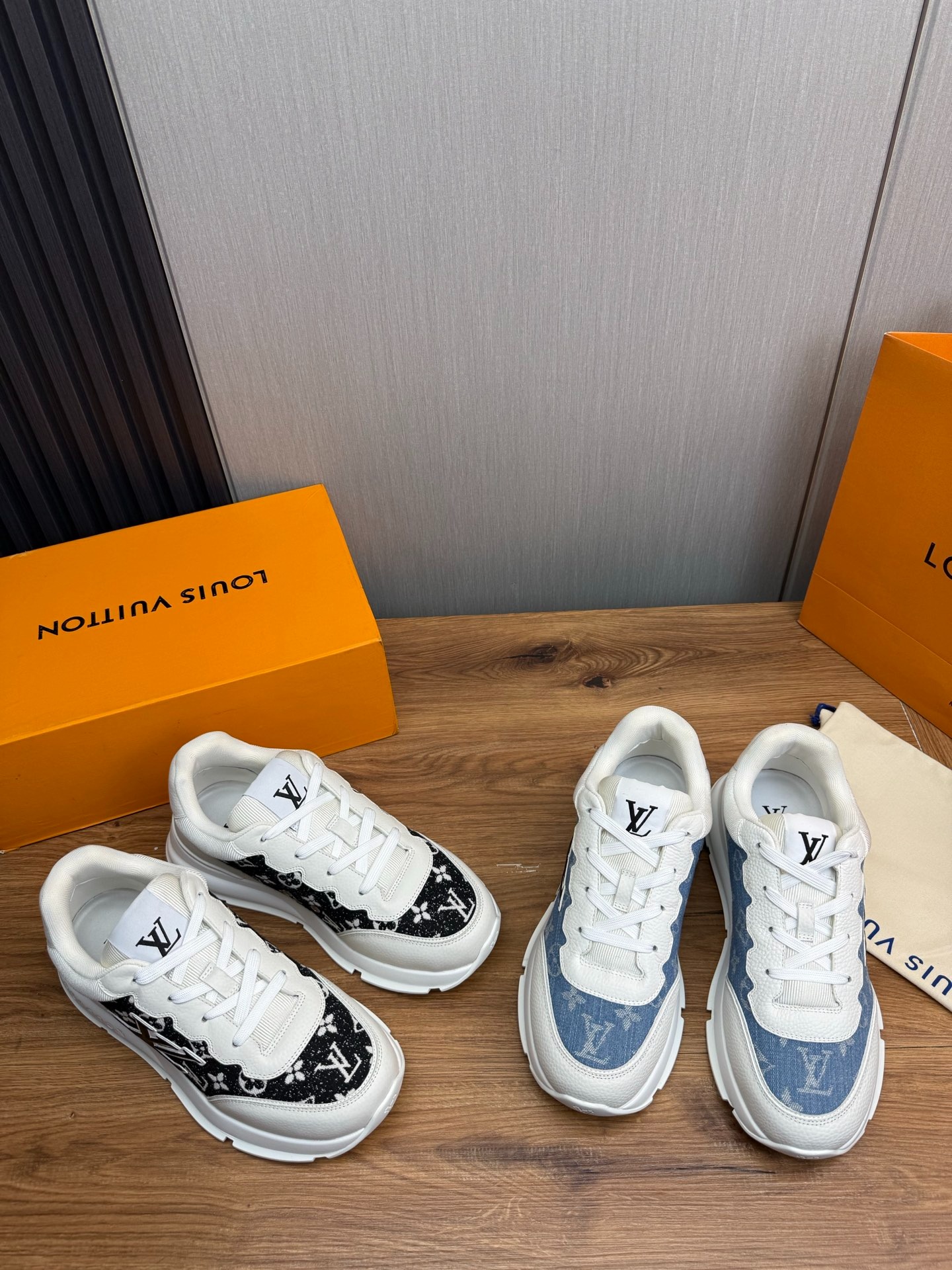 루이비통 남성 클래식 스니커즈