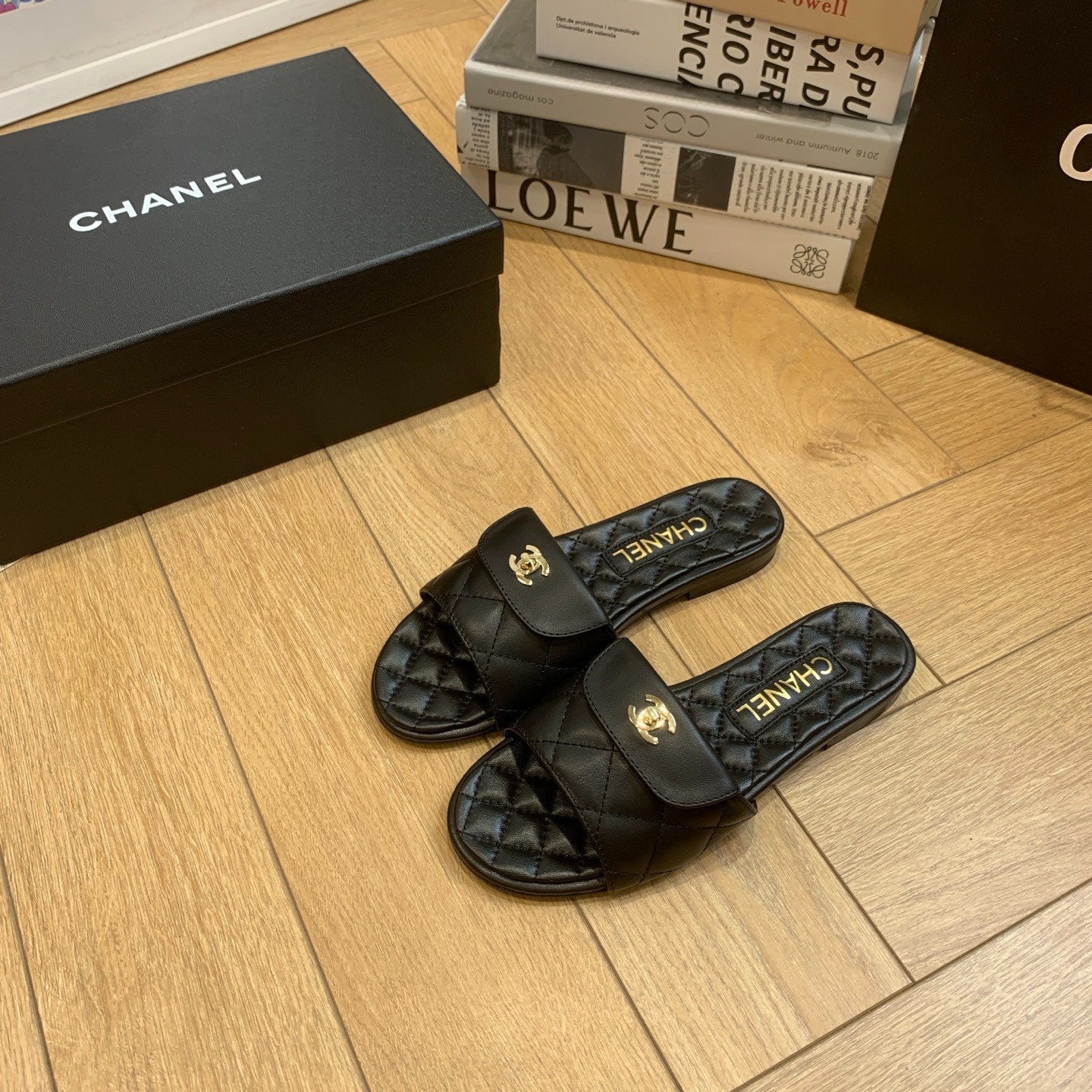 샤* 25ss 신상 슬립온 슬리퍼