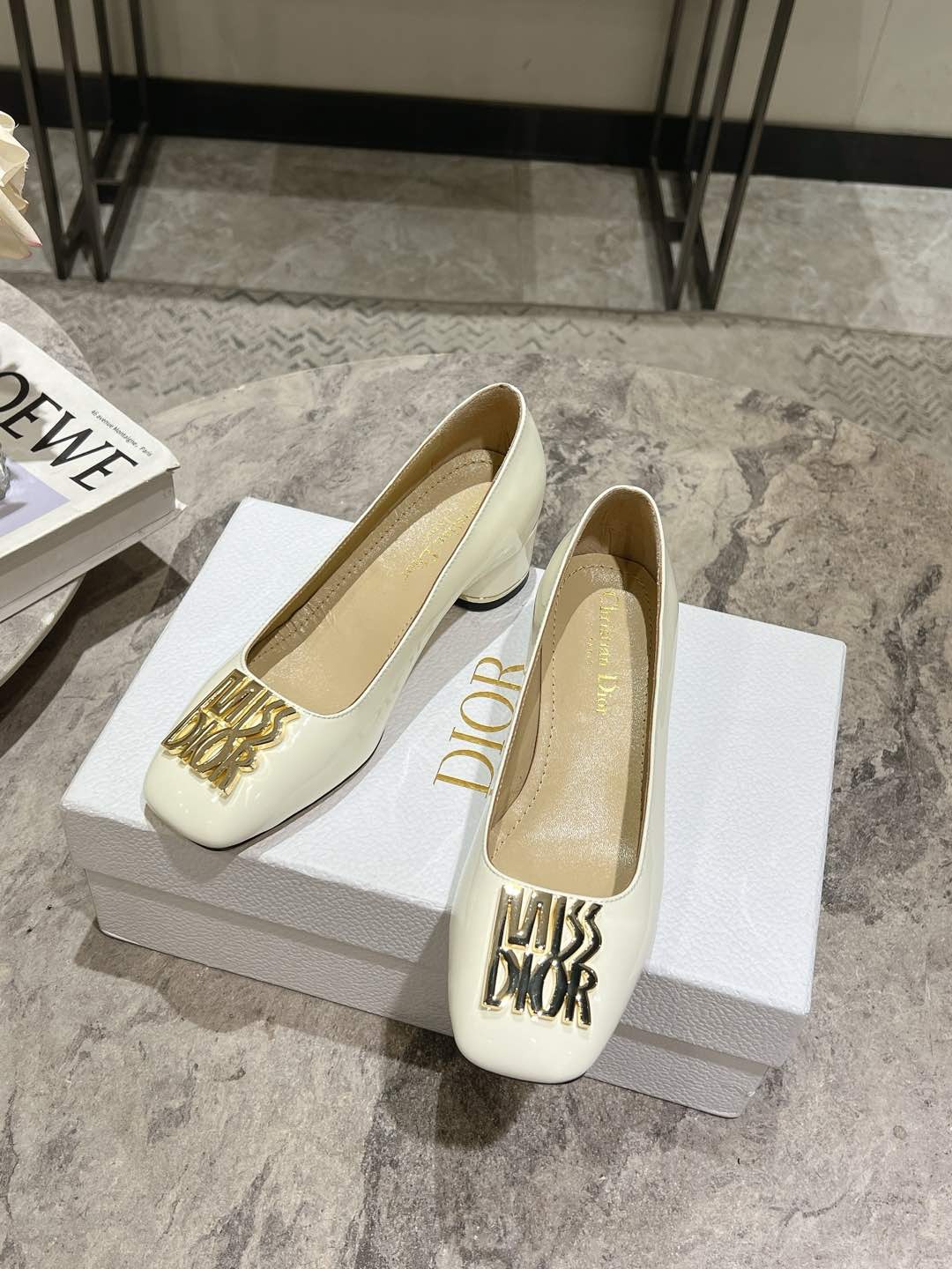 디* 25 봄여름 최신 MISSD 스틸레토 스퀘어힐