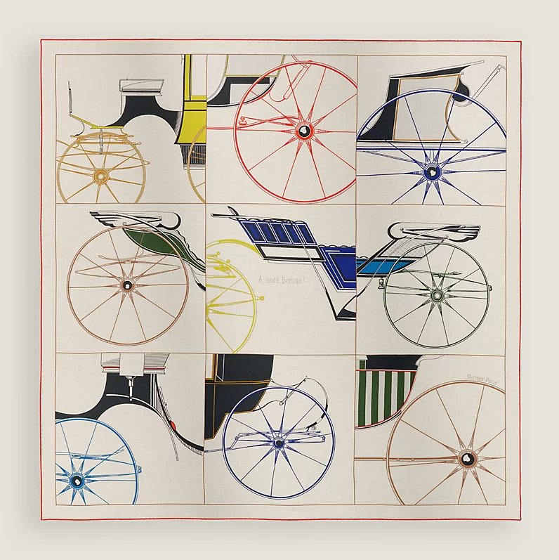 에르메스 A Toute Berline ! 숄