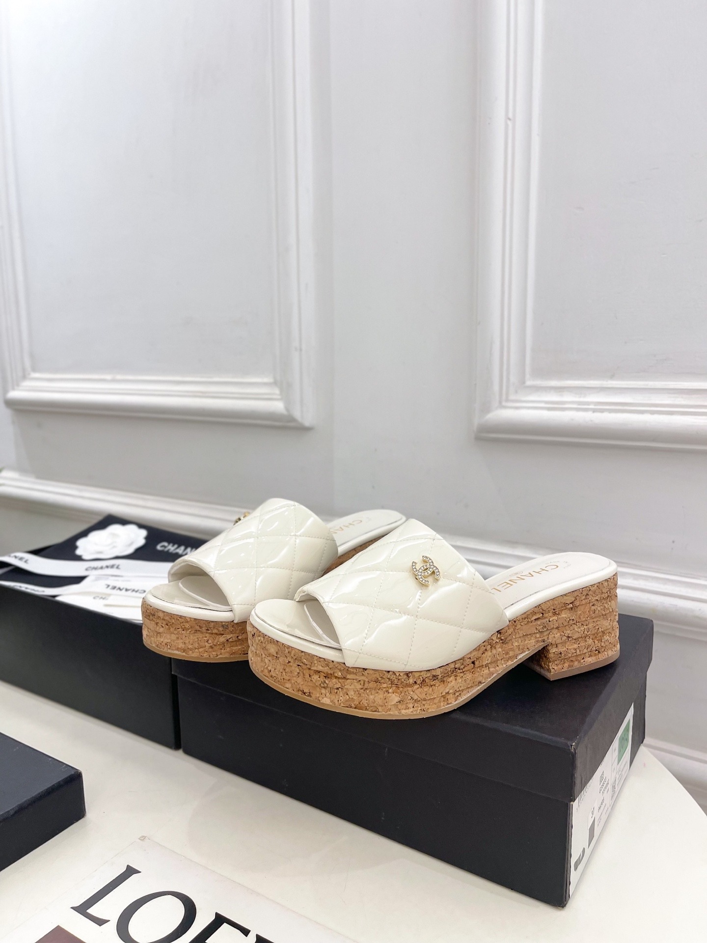 샤* 2025 봄여름 신상 클래식 통굽 슬리퍼