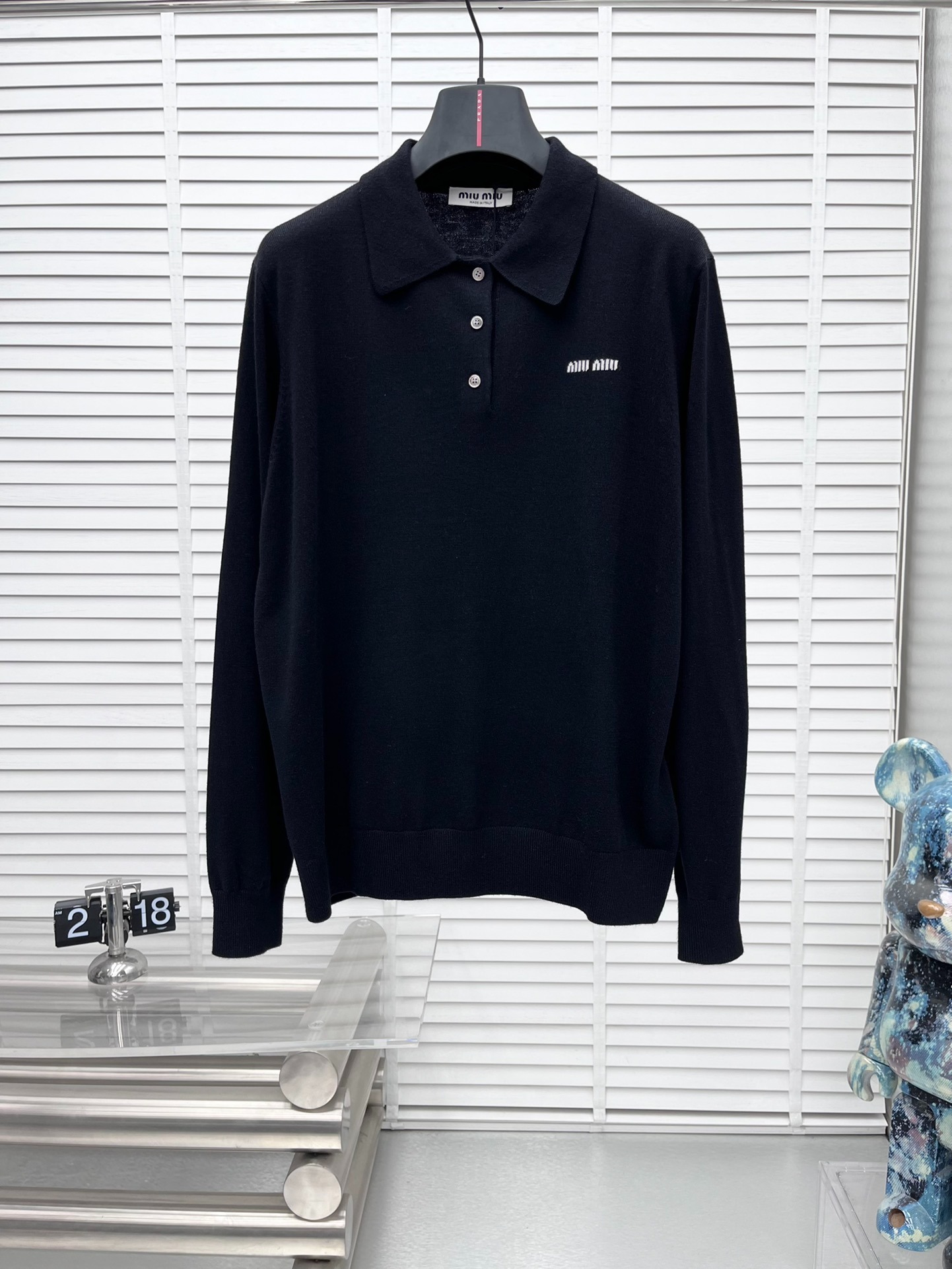 미*미* 25SS 울 니트 셔츠
