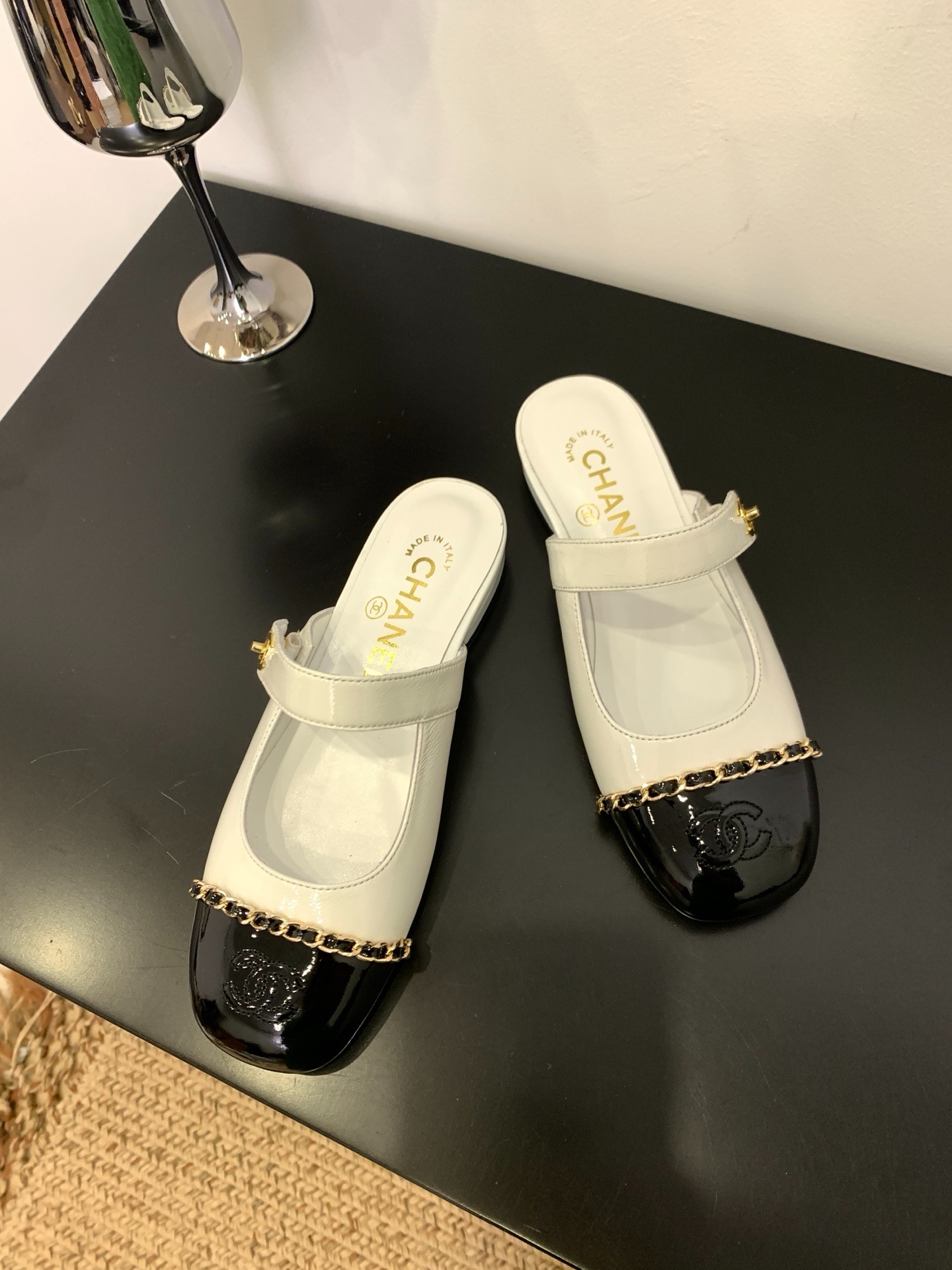 샤* 25 신상 체인 슬리퍼