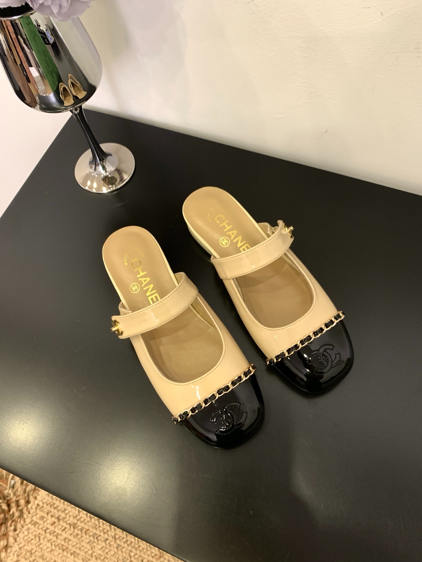 샤* 25 신상 체인 슬리퍼