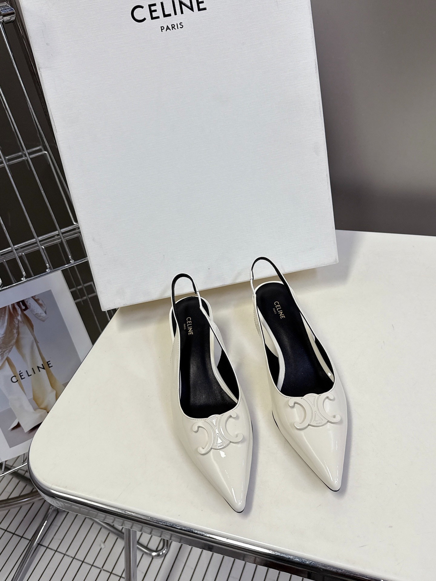 셀*느 봄여름 신상 오픈토 힐