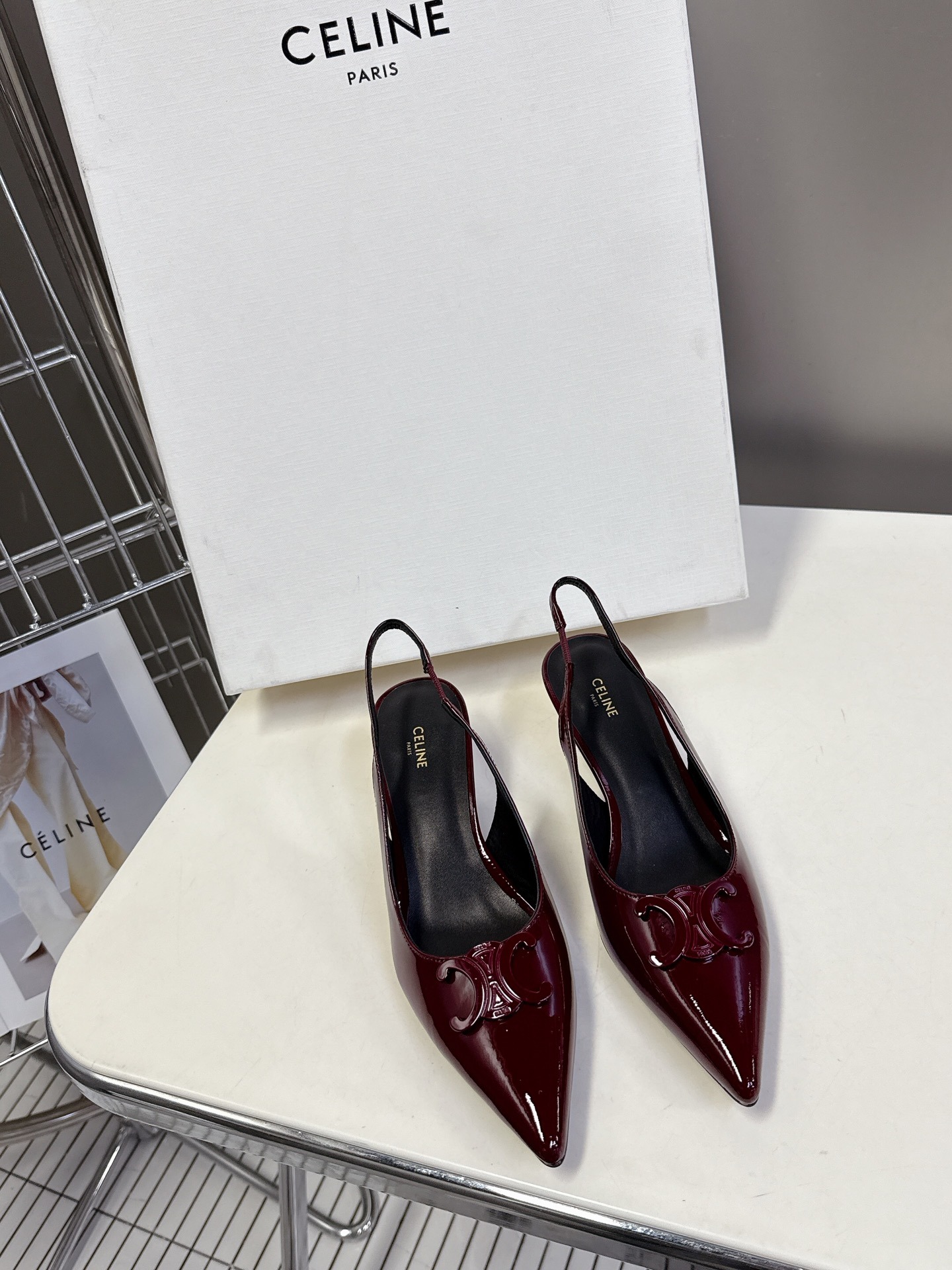 셀*느 봄여름 신상 오픈토 힐