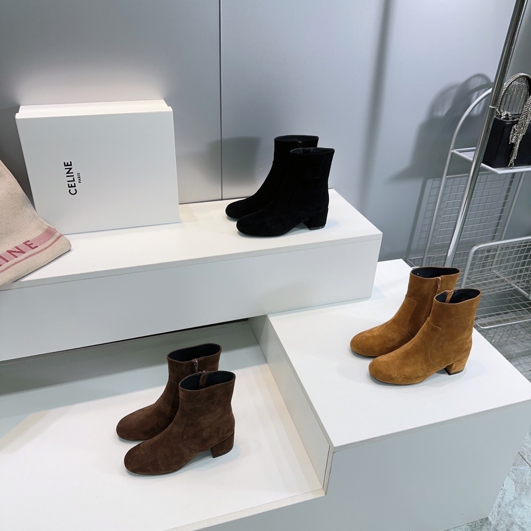 셀*느 25ss 가을/겨울 신상 스틸레토 앵클부츠