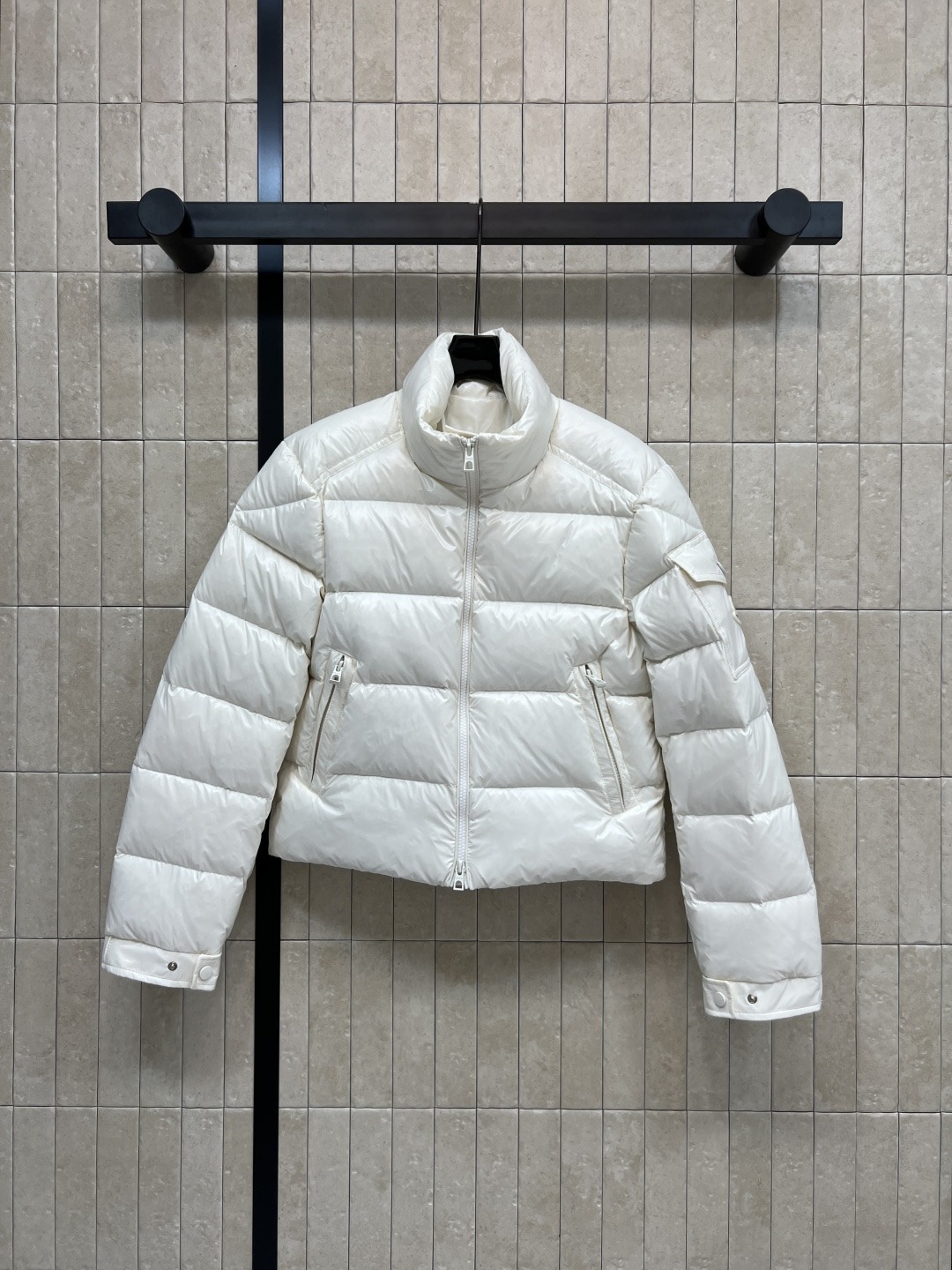 몽*레르 25 신상 하이넥 숏 패딩