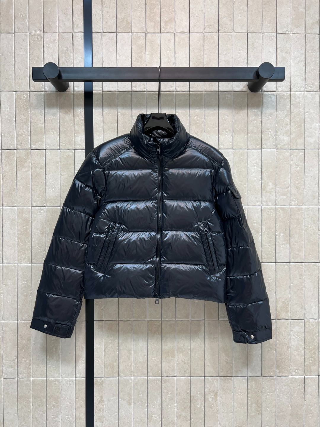 몽*레르 25 신상 하이넥 숏 패딩