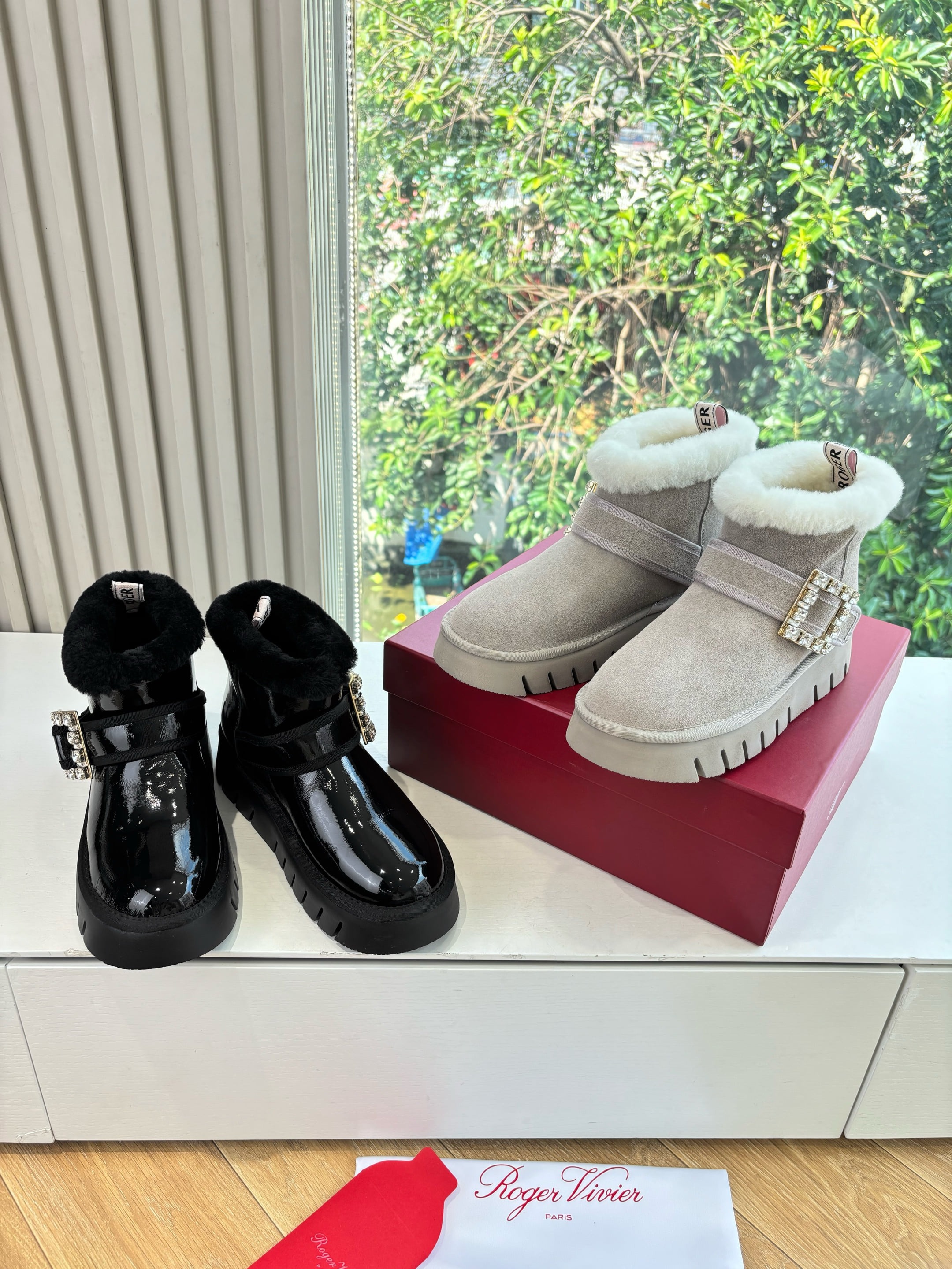 로*비비에 25ss 신상 스노우 부츠