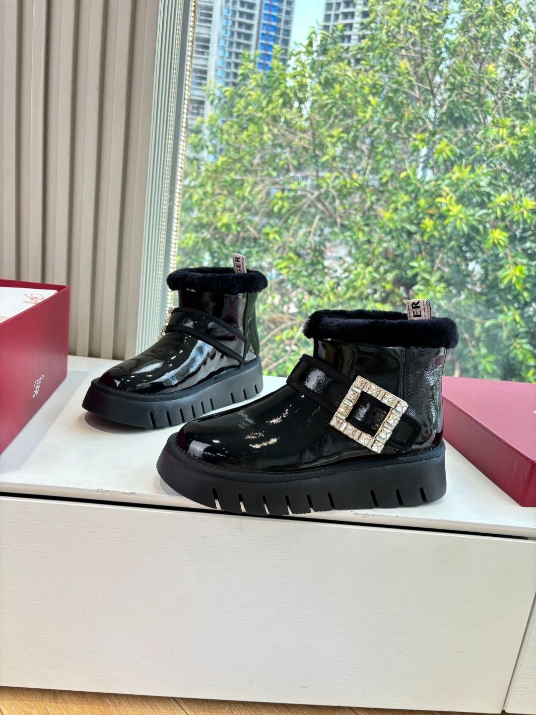 로*비비에 25ss 신상 스노우 부츠