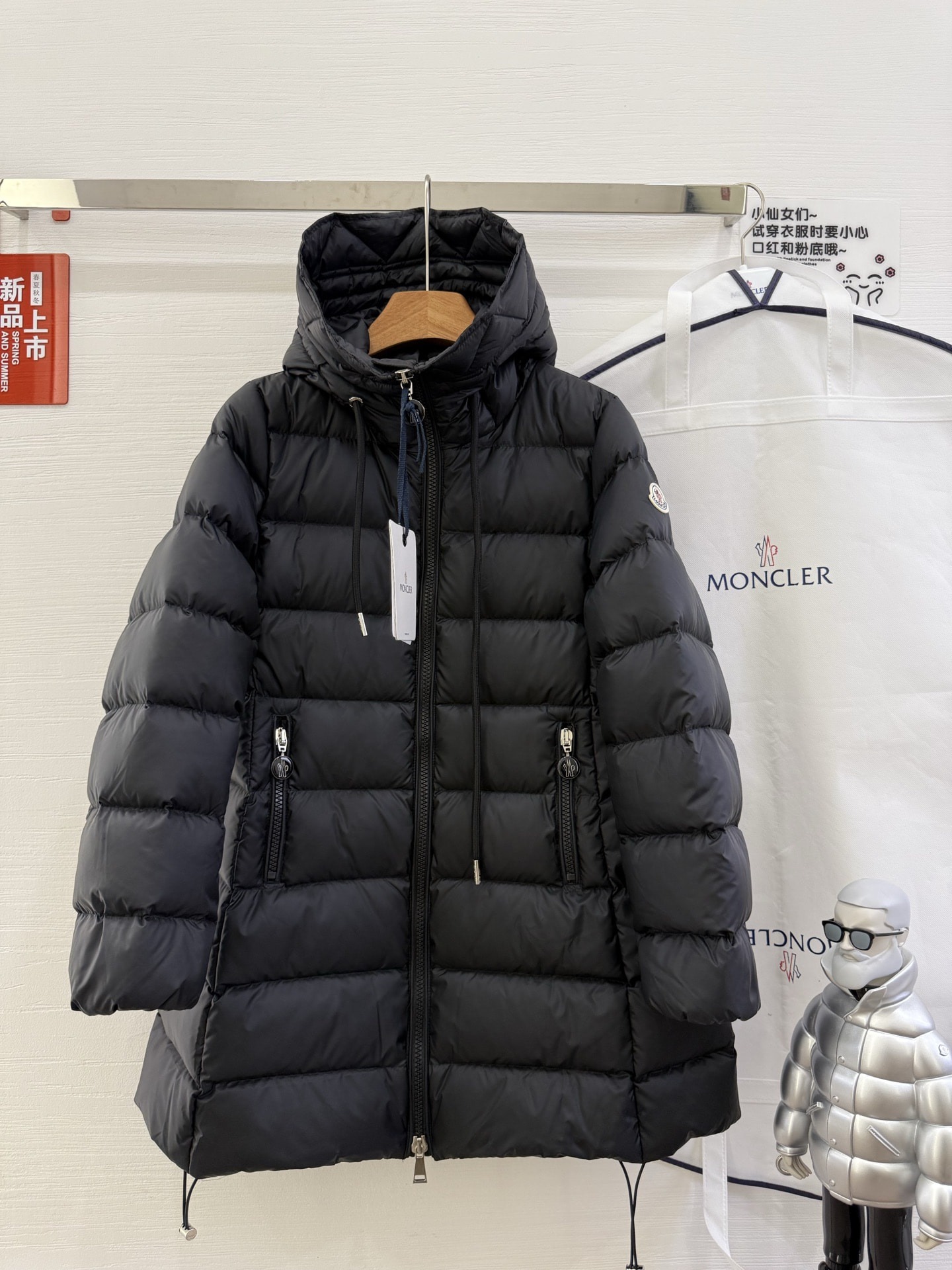 몽*레르 신상 미디 패딩